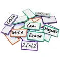 thumbnail image 2 of 36Pcs - Magnetic Dry Erase Labels Blank Name Tags Reusable Magnets 2.1" X 1.2", 2 of 5