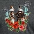 thumbnail image 3 of CafePress - A Steampunk Snowman T Shirt - Mens Tri-blend T-Shirt, 3 of 4