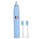 thumbnail image 1 of Cepillo de dientes eléctrico sónico vibración pelo suave impermeable adulto cepillo de dientes automático Bleu, 1 of 8