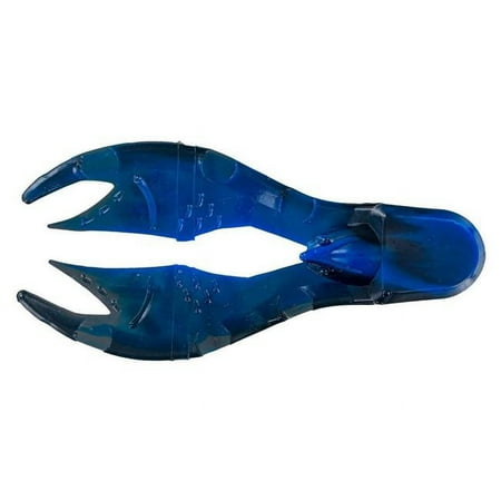 GSM Fishing 3.25 in. Chunk Lures Black Blue Swirl - Pack of 10