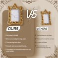 thumbnail image 6 of DESIGNICE Vintage Picture Frames,Table Decor Wall Frames,Artistic Aura Gold Picture Frames,5.91"X3.94",Gold, 6 of 7