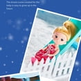 thumbnail image 3 of Casa de Muñecas para Niños, Casa de Villa, Caja de Regalo para Niña, Castillo, Juguete, Juego de Bricolaje, Regalo 556-66, 3 of 6