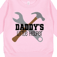 thumbnail image 3 of Inktastic Daddy's Little Helper Tool Set Toddler Sweatshirt, 3 of 4