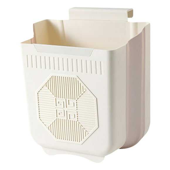 Small Kitchen Can Foldable Can Wall Mounted Food Waste Can Suitable For Cabinet Bedroom Camping RV Counter Recyclable Bags Paper Recycling Bags Bag Organizer Roll N Clean Can Kitchen Bags Large