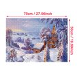 thumbnail image 3 of Big Save,HWRETIE Puzzles Clearance,1000 Large Adult and Children's Puzzle Festival Gift Virtual Puzzle Christmas, 3 of 9