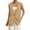Khaki, variant on ShiShine Vest Tops for Women Trendy Sleeveless Blazer Jackets Button Casual Open Front Waistcoat Dressy Suit Vest 2025