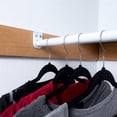 thumbnail image 6 of Steel Adjustable Closet Rod, White, 48 in. to 72 in., 6 of 12