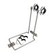 thumbnail image 4 of Portaequipajes trasero para bicicleta de acero inoxidable, práctico y resistente. Soporte del manillar A, 4 of 8