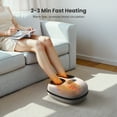 thumbnail image 3 of Renpho Shiatsu Foot Massager with Heat for Neuropathy Tired Foot Blood Circulation, FSA HSA Eligible, Valentines Day Gifts for Women Men, White, 3 of 13