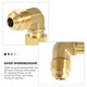 thumbnail image 5 of Sonducket Conector de tanque de Conexión rápida 9/16 a 5/8 Conector de tanque de propano Adaptador de conexión de latón para estufa de carpas Sonducket OD004342-00, 5 of 6