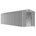 thumbnail image 3 of vidaXL Garden Shed Metal Outdoor Storage Shed Anthracite Galvanized Steel, 3 of 11