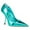 Aqua, variant on Women Shiny Pointed Toe Patent Pumps Slip on Stiletto High Heels Sexy Party Prom Work Shoes Size 13 Fuchsia
