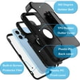 thumbnail image 6 of Tiflook Case For iPhone 14 Plus (6.7 inch) 2022 [Built-in Screen Protector] Holster Belt Clip 12FT Drop Tested Full Body Cover - Black, 6 of 6