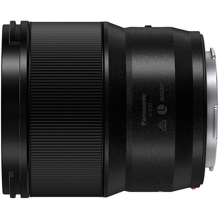 Panasonic - LUMIX S Series Camera Lens, 50mm F1.8 L-Mount Lens for Mirrorless Full Frame Digital Cameras, S-S50 - Black
