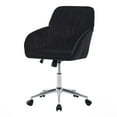 thumbnail image 5 of New Velvet Ergonomic Office Chair - Gold-Plated Base, Memory Foam & Adjustable Height for Comfort (24.6"L)​, 5 of 7