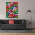 thumbnail image 3 of Epic Graffiti 'My Rainbow Garden' by Hello Angel, Giclee Canvas Wall Art, 40"x54", 3 of 8