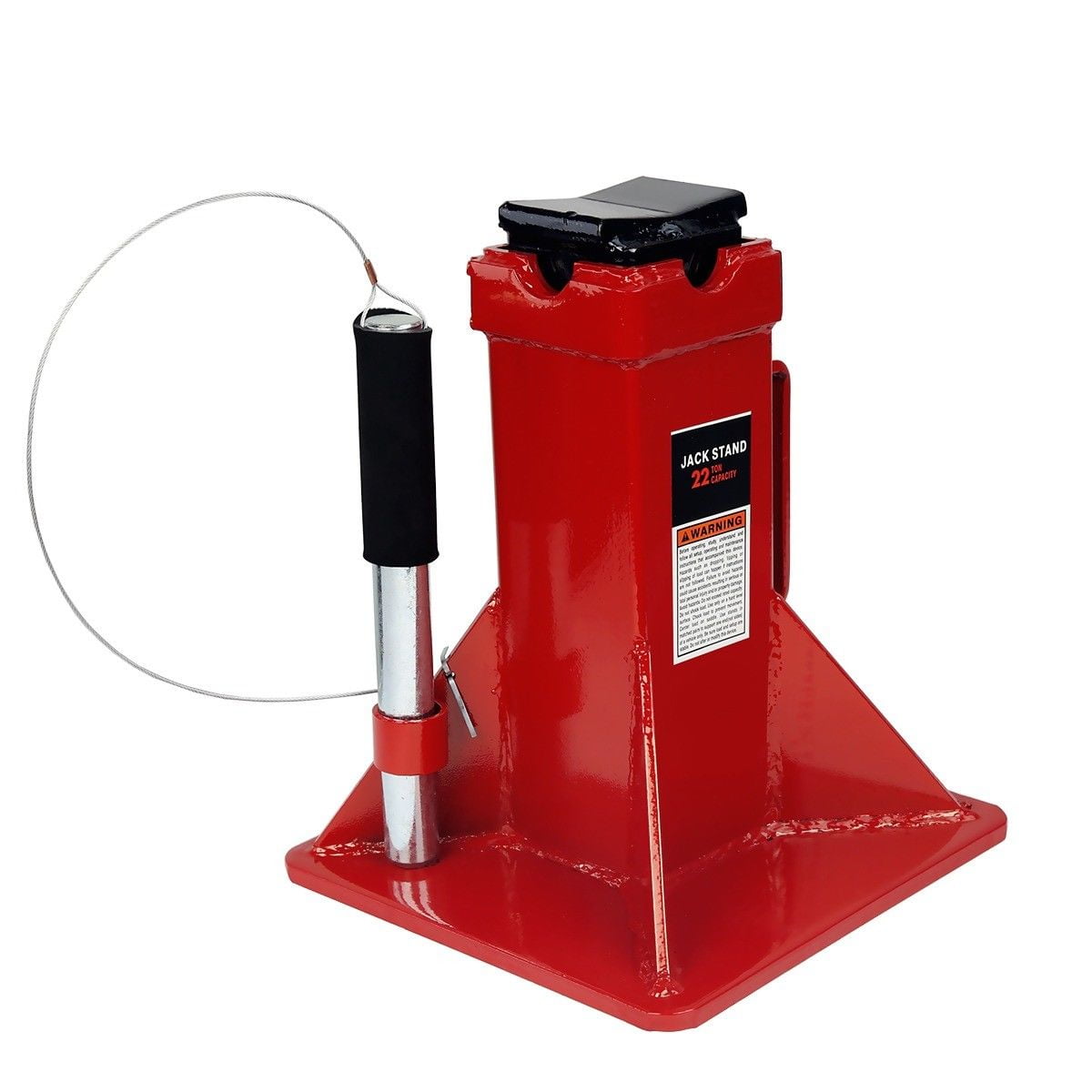 Stark USA 22 Ton (44,000LB) Heavy Duty Pin Type Professional Car Jack Stands with Lock, 1 Pair