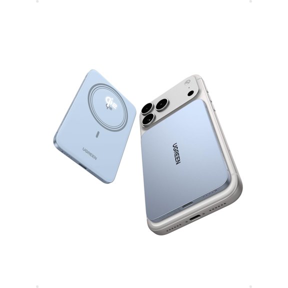 Power Bank UGREEN QI2 5000 mAh 20W PD magnético azul