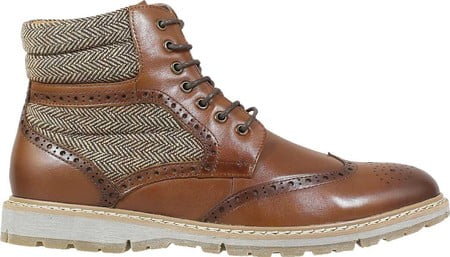 stacy adams wingtip lace boots