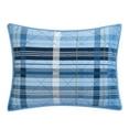 thumbnail image 3 of Better Homes & Gardens Kids Navy Blues Plaid Quilt Set, 3 of 8