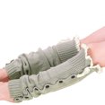 thumbnail image 2 of lnmuld Cute Leg Warmers Women's Knit Leg Warmer Socks with Decorative Lace Trim and Secure Button Closure for Cozy Comfort Size:One Size, 2 of 3