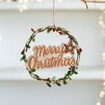 thumbnail image 6 of Fwttom Merry Christmas Signs, Colorful Doorplates Merry Christmas Wooden Letter Hangings, Hangings Christmas Ornaments for Christmas Tree Decorations & Window Decor, 6 of 6