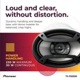 thumbnail image 4 of Altavoces para coche Pioneer TS-F6935R, coaxiales de 3 vías, 230 W, 4 of 6