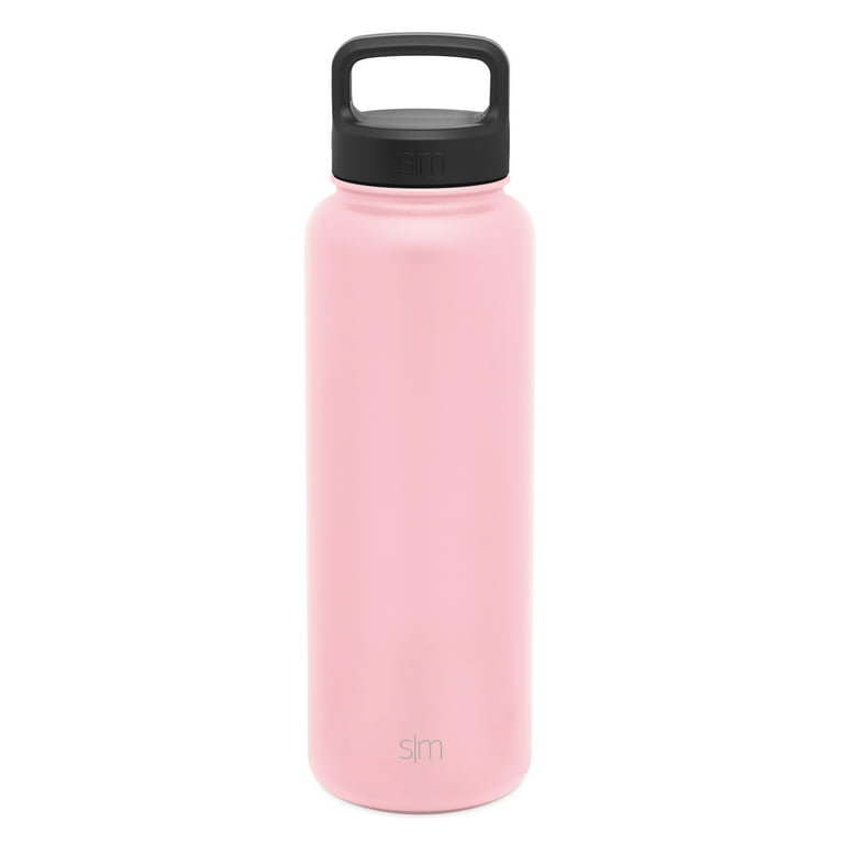 Mini Water Bottle, Dusgut 12 oz Water Bottle Reusable,Vacuum Insulated,  Stainless Steel,Wide Mouth Portable Lid, Light Pink