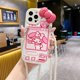thumbnail image 3 of Sanrio-funda de teléfono de Hello Kitty My Melody, carcasa de silicona anticaída para iPhone 15, 14, 13, 12, 11 Pro Max, Mini, XR, XS MAX, 8, X, 7, SE Plus, 3 of 5