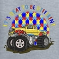 thumbnail image 6 of Wild Bobby Its Okay to Be Different | Truck Autism Awareness Women Graphic Tee, 6 of 6