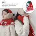 thumbnail image 5 of WHAMVOX  Parent-child Scarf Gift Box Antler Design Cotton Miss, 5 of 8