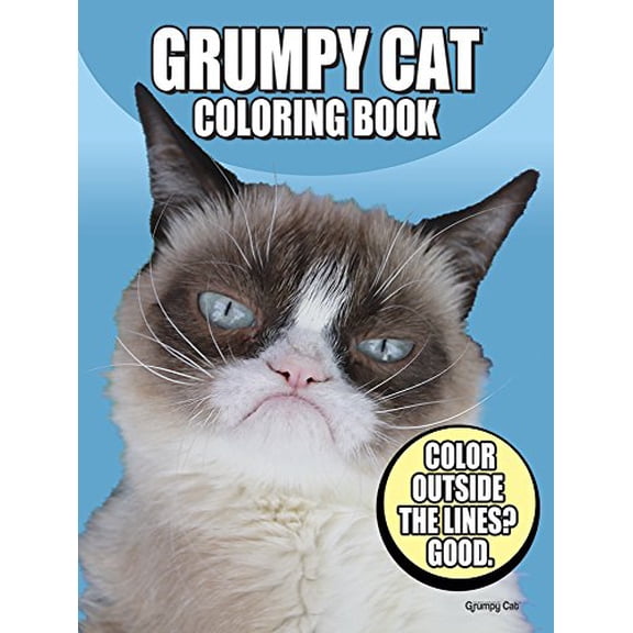 Pre-Owned Grumpy Cat Coloring Book (Dover Animal Coloring Books) Paperback