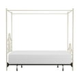 thumbnail image 3 of Desert Fields Dover Full Size Canopy Bed, Cream, 3 of 11