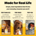 thumbnail image 4 of Organic Peanut Butter, Creamy, Palm-Oil Free, No Salt, 7g Protein, 16 oz, Spread The Love, 4 of 6