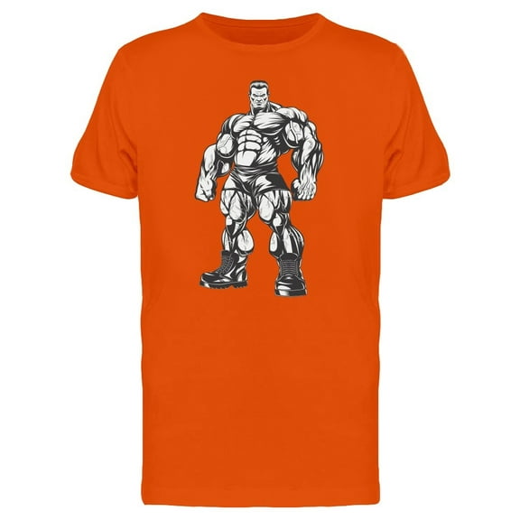 Standing Bodybuilding Coach Tee Men's -Image by Shutterstock