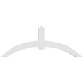 thumbnail image 4 of 84"W x 31 1/2"H x 4"D x 6"F, 9/12 Pitch, Archdale Architectural Grade PVC Gable Bracket, 4 of 8