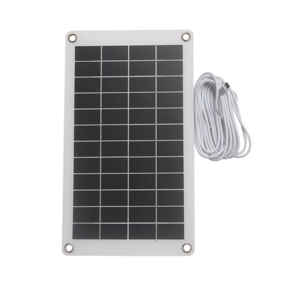 Panel solar de alta eficiencia de conversión, carga automática, fácil instalación, fuente de alimentación de alta potencia de 12 V y 10 W.