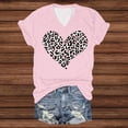 thumbnail image 5 of MuXiKeJi Clothes Valentine's Shirt for Womens Love Heart Print Graphic Tees Buffalo Plaid Long Sleeve Tops, 5 of 5