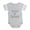 Heather Gray, variant on CafePress - Secret Of Success - Cute Infant Baby Football Bodysuit