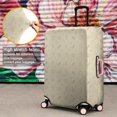 thumbnail image 4 of Beige Celestial Pattern Luggage Cover Fashion Suitcase Cover Baggage Covers Fit 25-28 Inch Luggage (Go Travel), 4 of 5