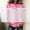 Pink, variant on cocolona Womens Solid Color Sweater Cardigan Button Down Crew Neck Plus Size Knit Cardigan Loose Casual Soft Basic Sweater Sizes XS-4XL