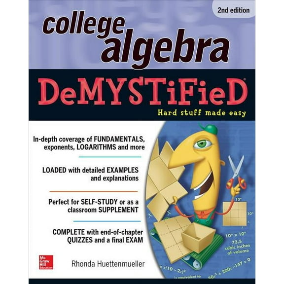 College Algebra Demystified, (Paperback)