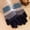 Dark Blue, variant on BXJX Womens Winter Gloves, Casual Windproof Stretchable Thermal Knit Gloves Yellow Size Free Size