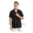 thumbnail image 4 of Camisa De Manga Corta Guayabera Cubana Para Hombre, 4 of 8