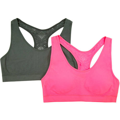fruit of the loom girls sports bra