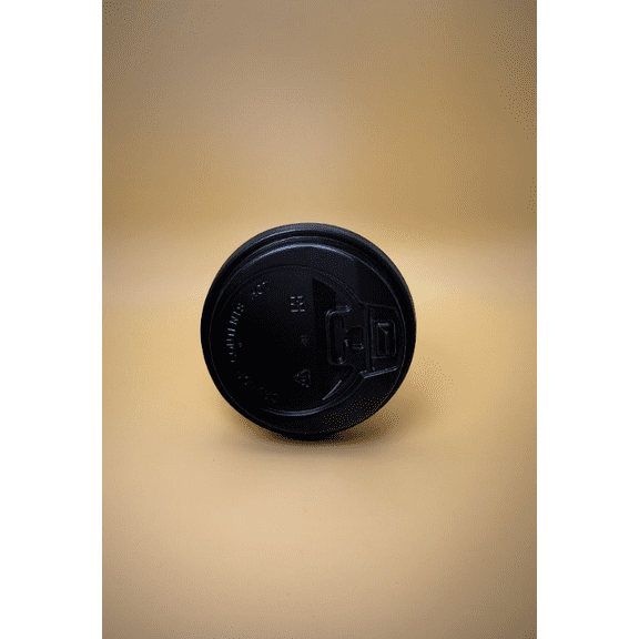Disposable Black Dome Lids for Disposable Paper Hot Cups for 10oz - 20oz, 1000pcs