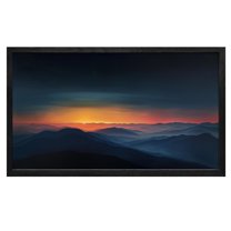 Mountain Wall Art Canvas Wall Art Sunset Mountains Canvas art Framed wall art Painting For Livingroom Decor Office Bedroom Decoration
