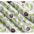 thumbnail image 3 of Soimoi Cotton Poplin Fabric Watermelon Fruits Print Fabric by Yard 56 Inch Wide, 3 of 7