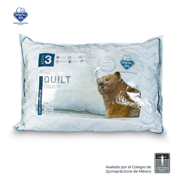 Almohada Individual Firmeza Firme Spring Air Quilt Touch