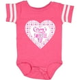 thumbnail image 3 of Inktastic Gran's Sweetie Pie with Pink Hearts Boys or Girls Baby Bodysuit, 3 of 5